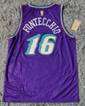 NBA 16 Simone Fontecchio Jazz Maillot Retro Violet